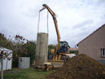 Création d'un puits à Brax en Haute-Garonne